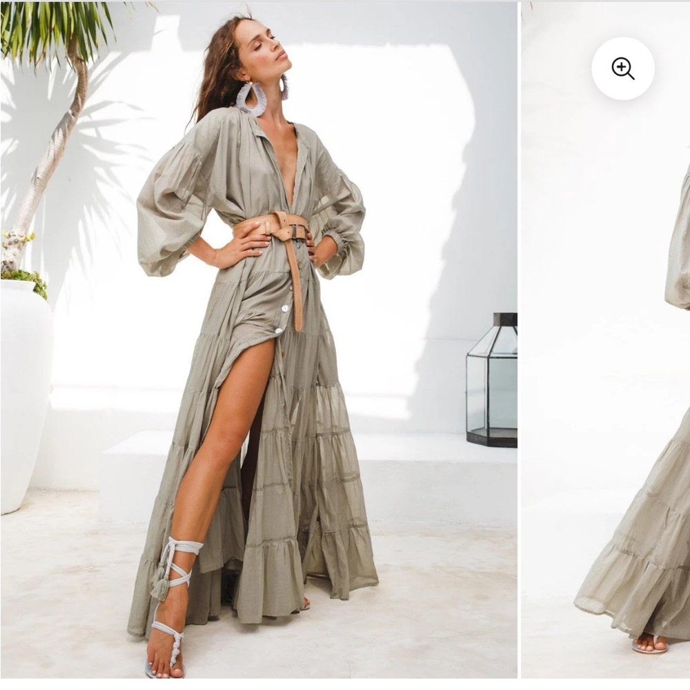 Erika Peña ELLA WOMEN BOHEMIAN MAXI DRESS OneSize